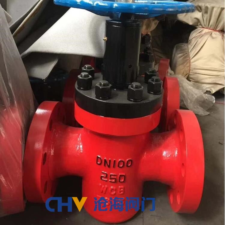 ZF43Y-160高壓手動(dòng)平板閘閥